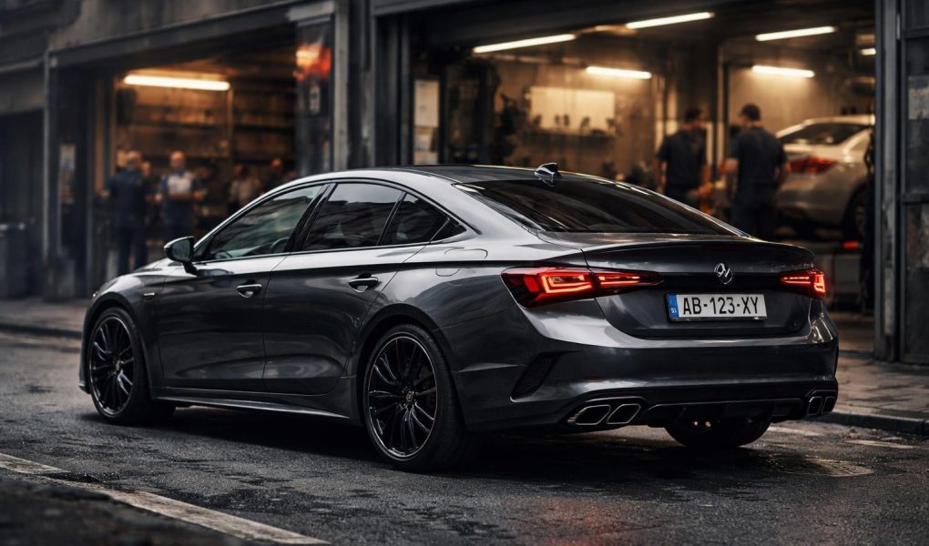 voiture-moderne-rue-garage-urbain
