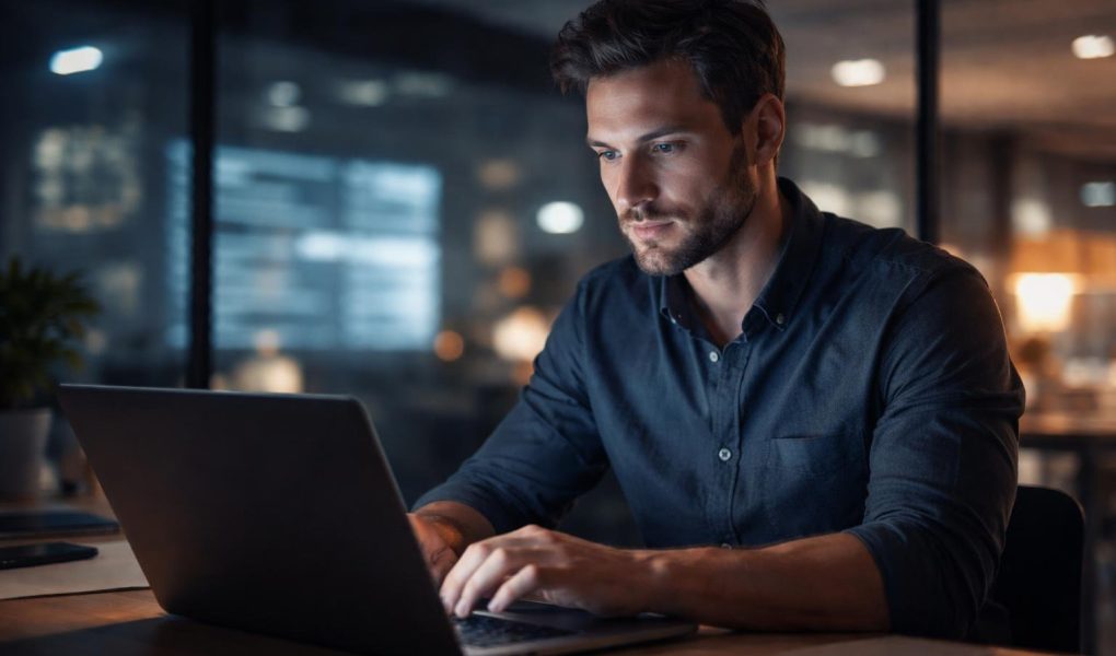 homme-ordinateur-portable-espace-moderne