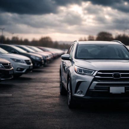 voitures-occasion-alignement-ciel-nuageux