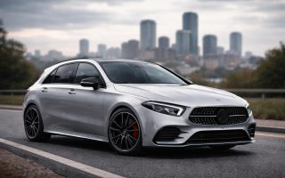 mercedes-classe-a-route-paysage-urbain