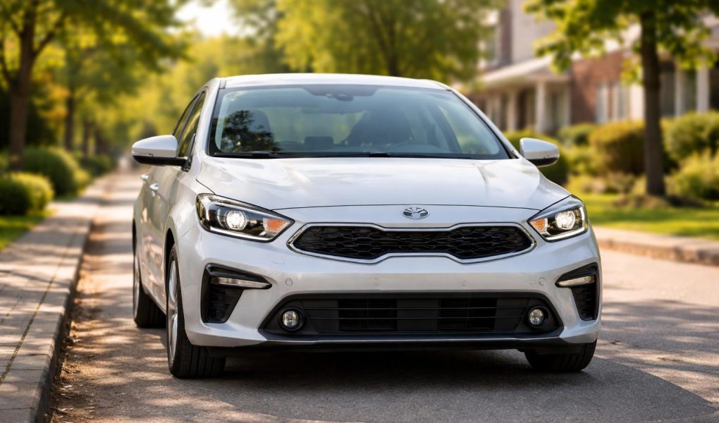 voiture-compacte-rue-maison-arbres
