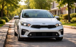 voiture-compacte-rue-maison-arbres