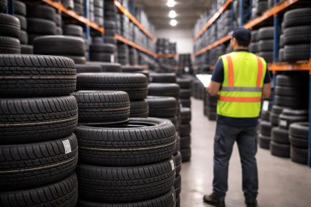 entrepot-pneus-employe-gilet-securite