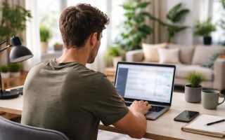 adulte-ordinateur-bureau-plantes-salon