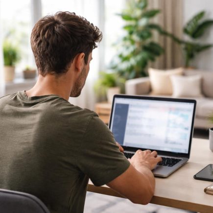 adulte-ordinateur-bureau-plantes-salon
