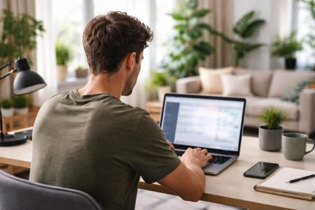 adulte-ordinateur-bureau-plantes-salon