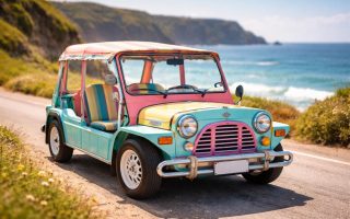 mini-moke-coloree-route-cotiere-ocean