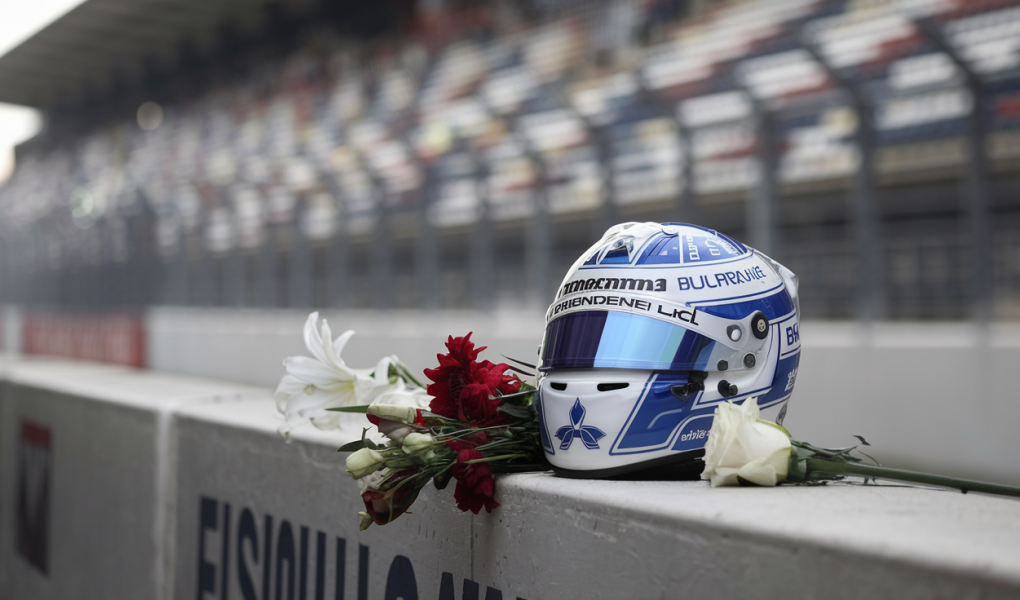 casque-pilote-formule1-fleurs-muret